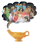 Commedia musicale in due tempi "Il Segreto della lampada"