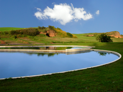 Gli spazi verdi intorno al Santuario